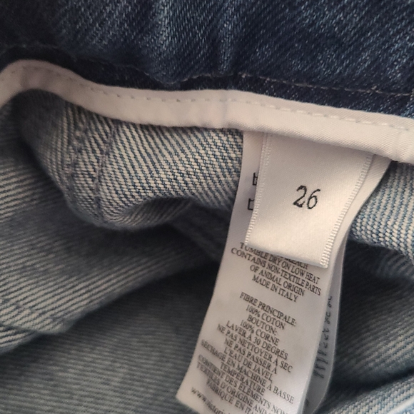 Victoria Beckham Light Blue Wide Leg Jeans - Picture 5 of 11